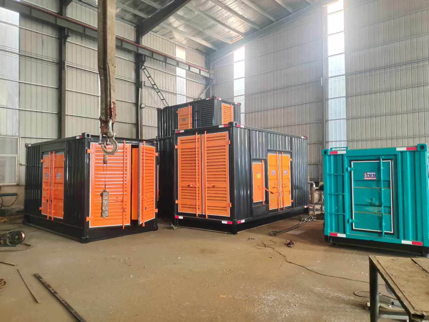 万荣500kw柴油发电机组可以带动多少功率设备？